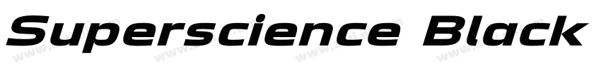 Superscience Black E字体转换 Superscience Black E字体转换
